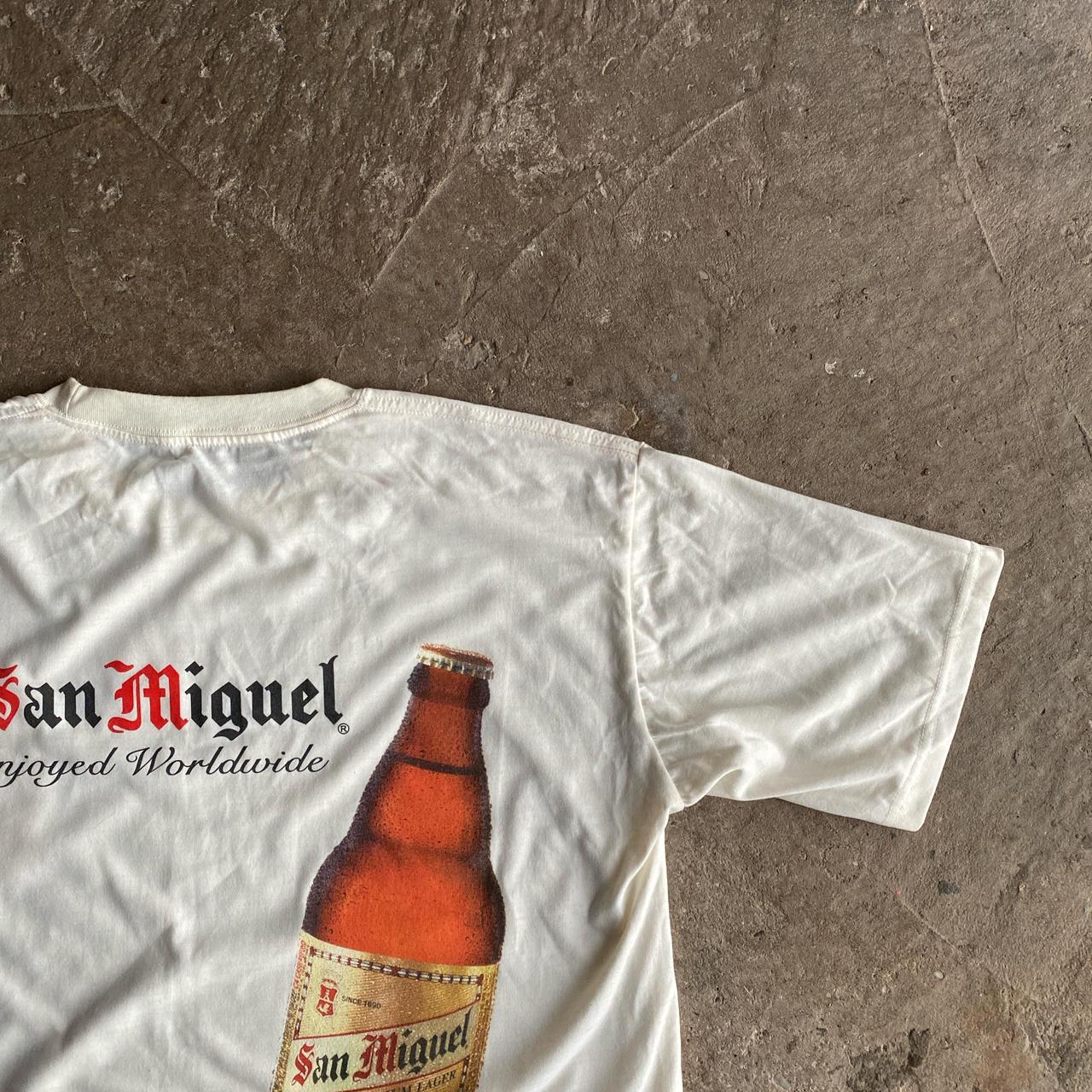Off White ‘San Miguel’ Beer Print T-Shirt