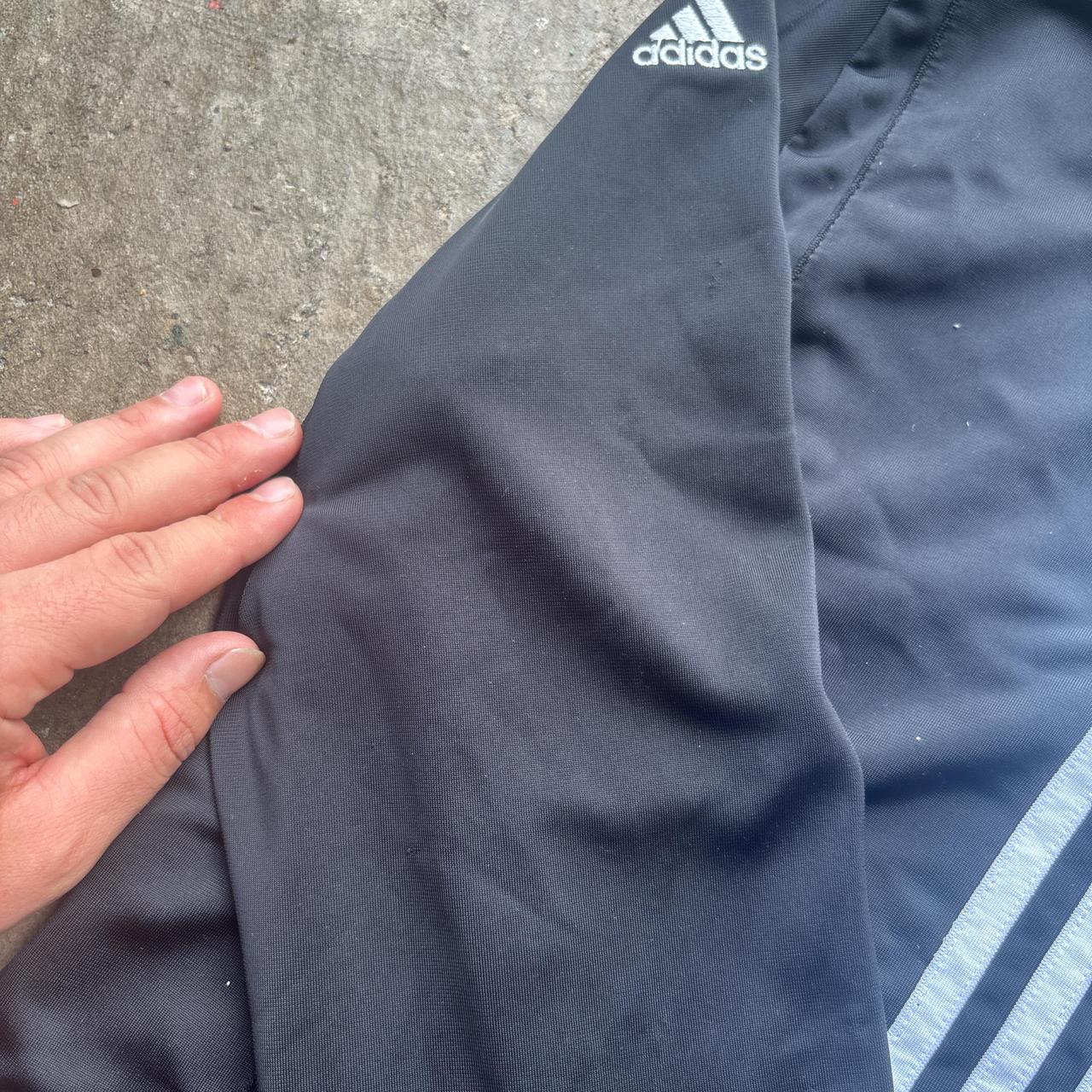 00s Black Adidas track jacket
