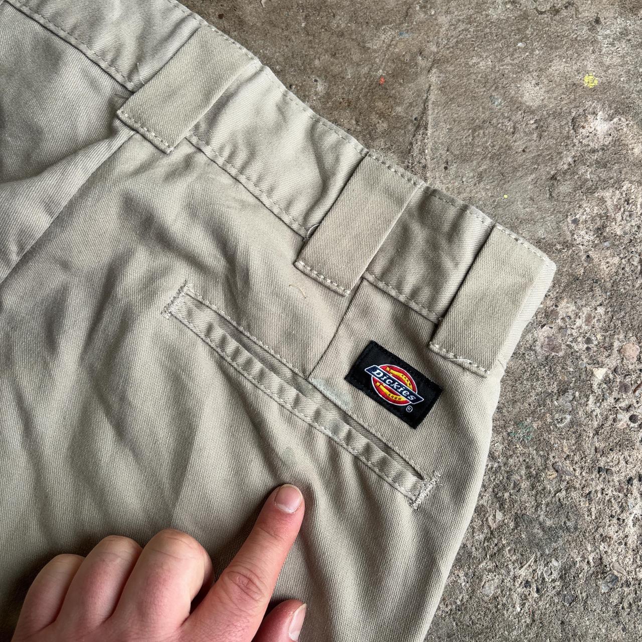 Cream Dickies Flex trousers