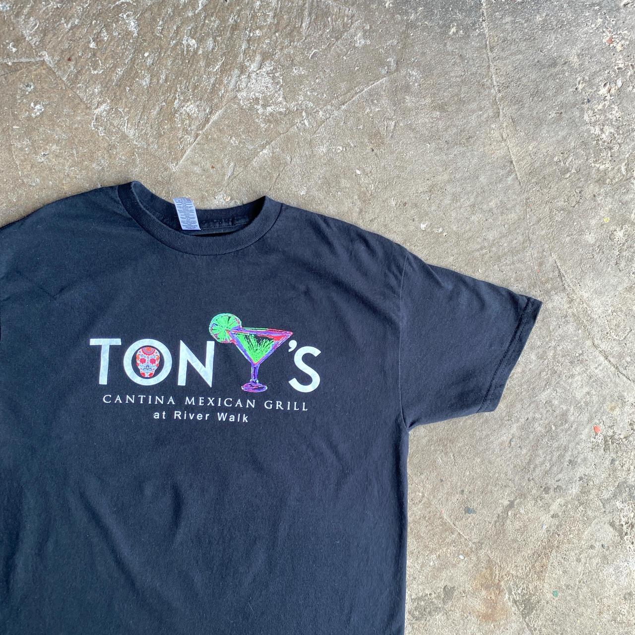 Black Tony’s Graphic Bar T-Shirt - M