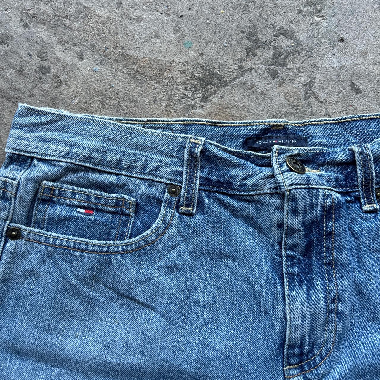 Blue denim Tommy Hilfiger short shorts