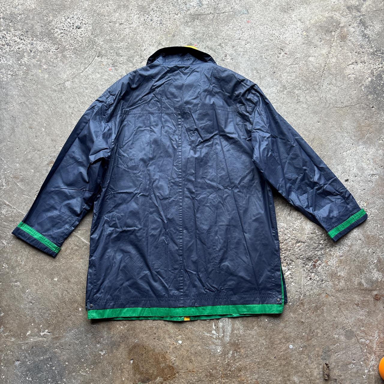 Navy Waterproof Golf rain coat