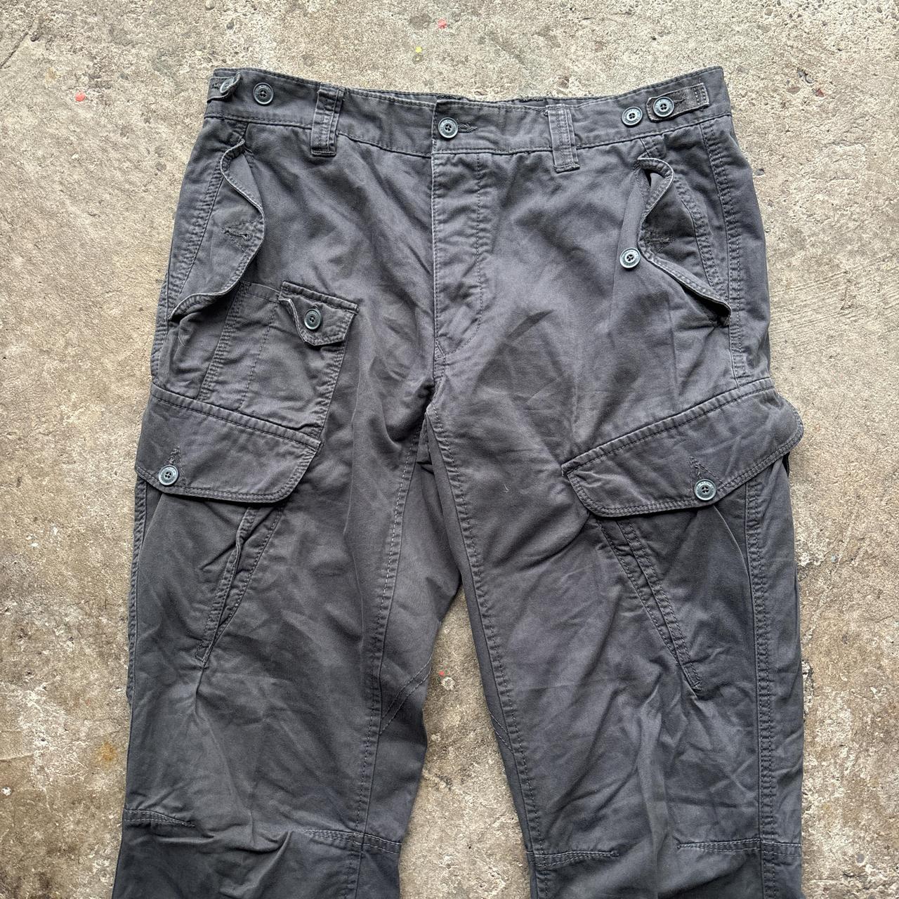 Grey cargo pants