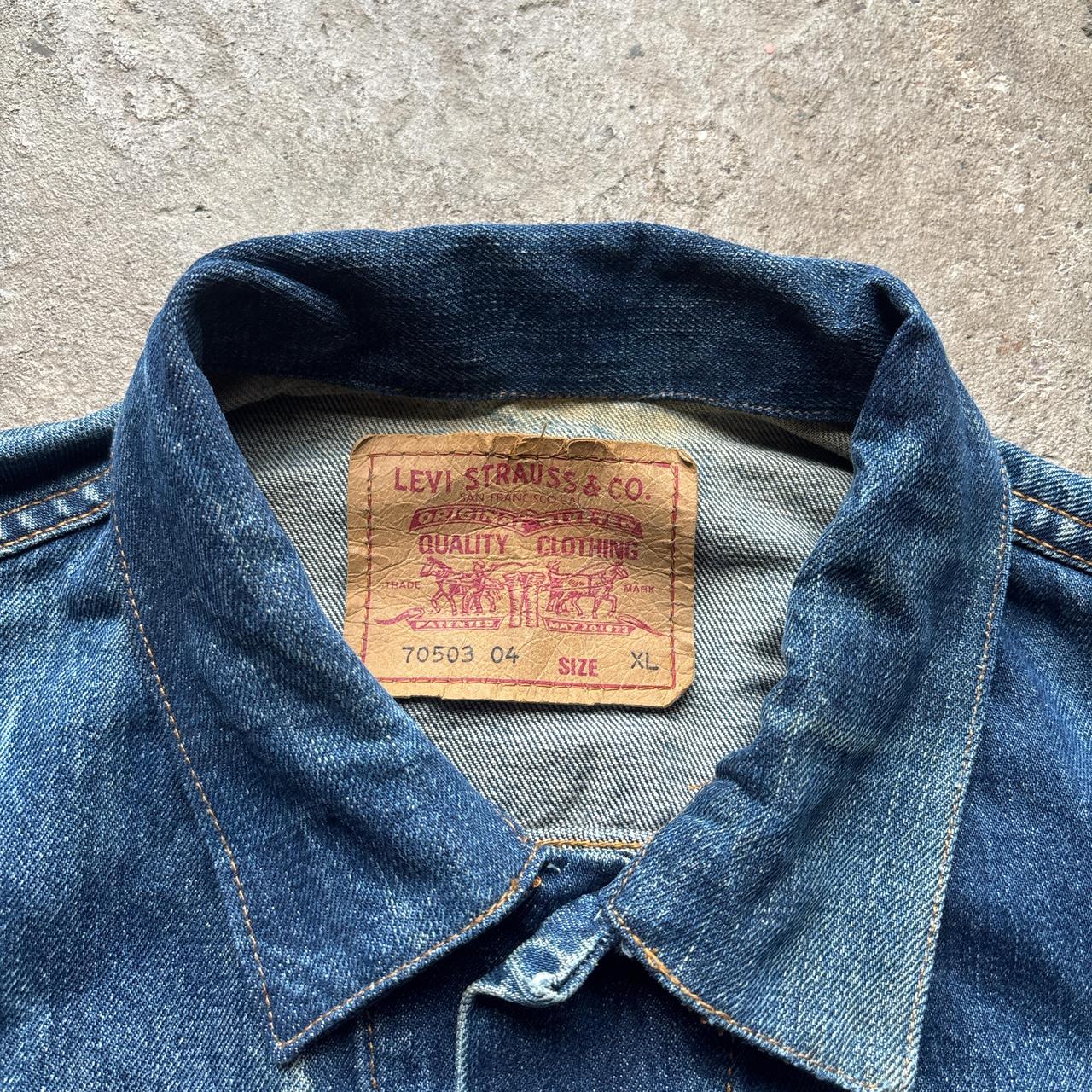 Blue denim Levi’s 70503 04 Jacket - XL