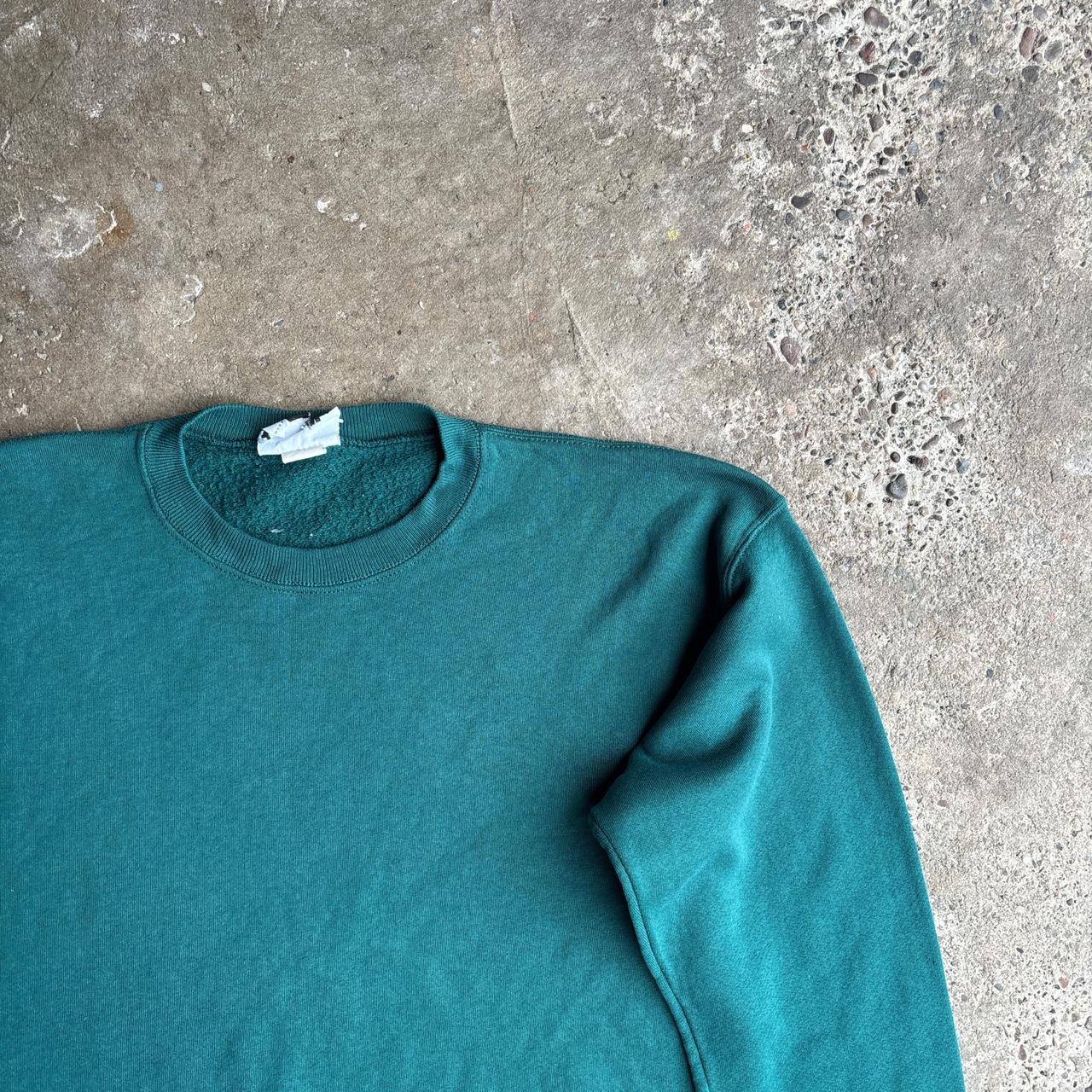 Vintage Green Lee Heavyweight Sweatshirt - L