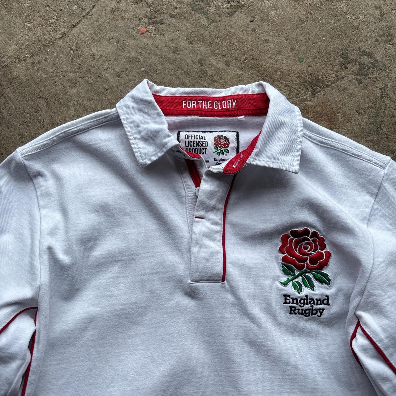 England Rugby long sleeve polo shirt - S