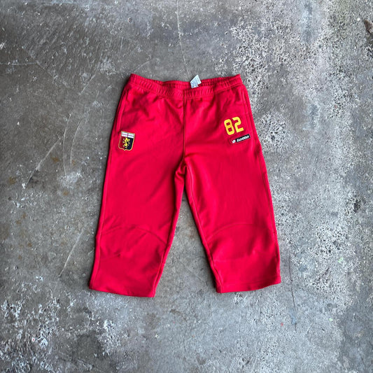Lotto Genoa CFC Red Tracksuit Bottoms (3/4 Length)