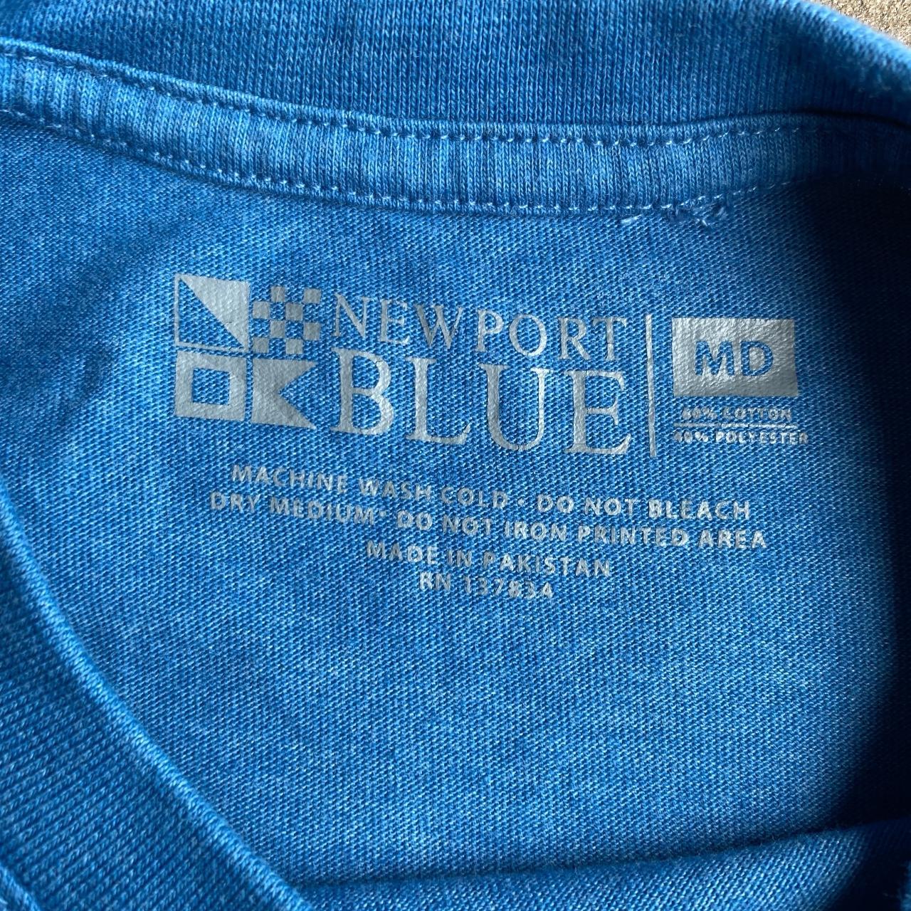 Blue Graphic ‘7 Day Weekend’ T-Shirt - M
