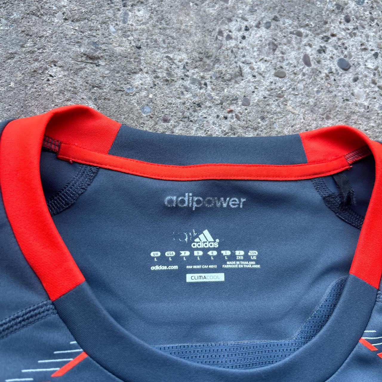 Grey Adidas Sportswear T-Shirt - L