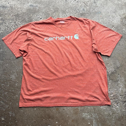 Orange Carhartt graphic tee - 4XL