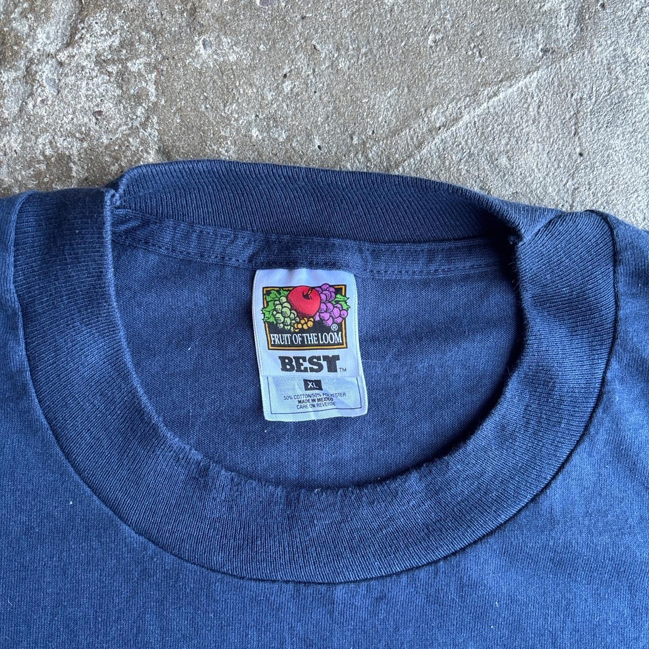 Vintage Navy ‘Graebel’ Graphic Single Stitch T-Shirt