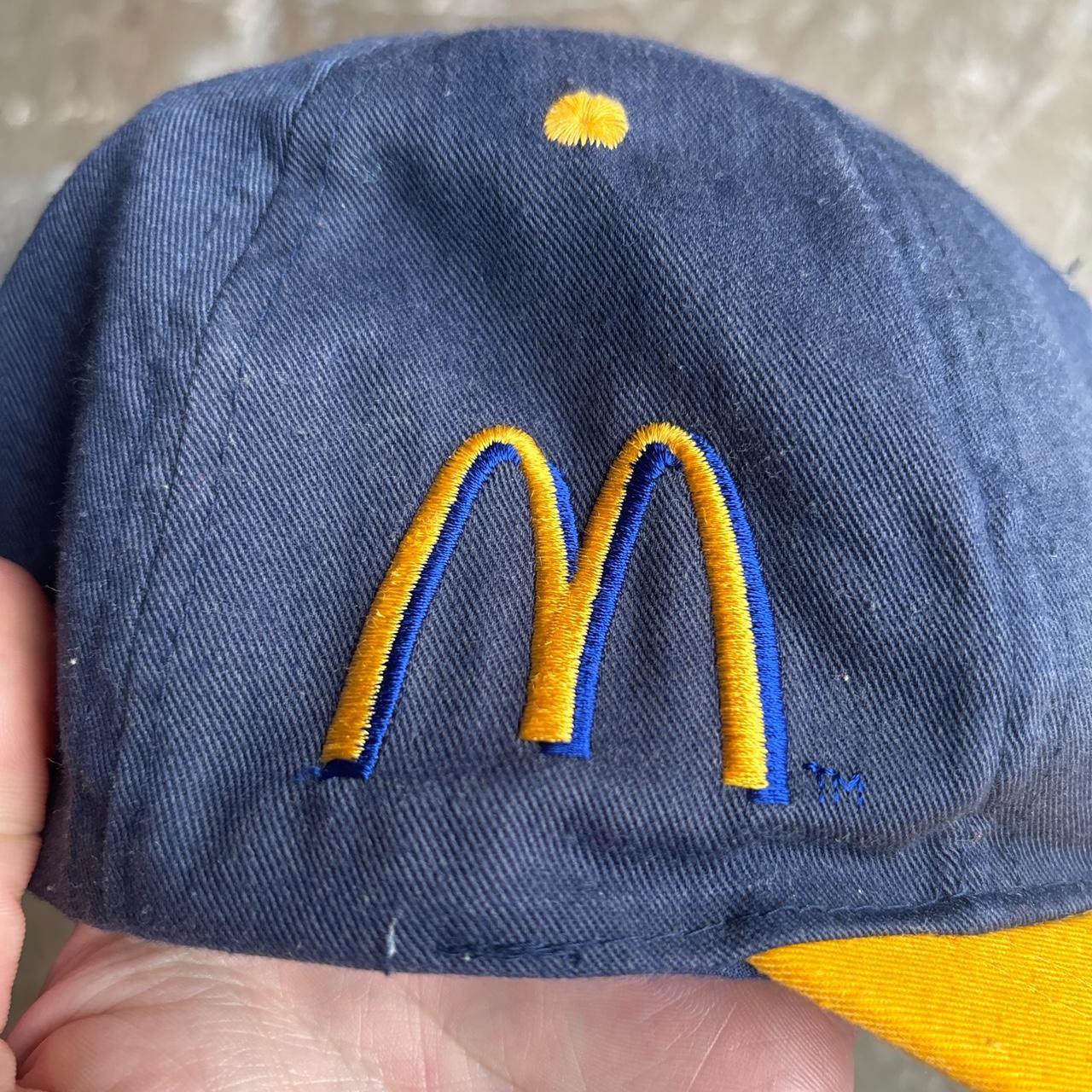Navy & Yellow 90s NBA Logo Cap