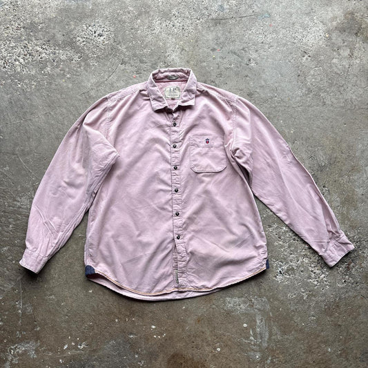 Pink corduroy shirt - L