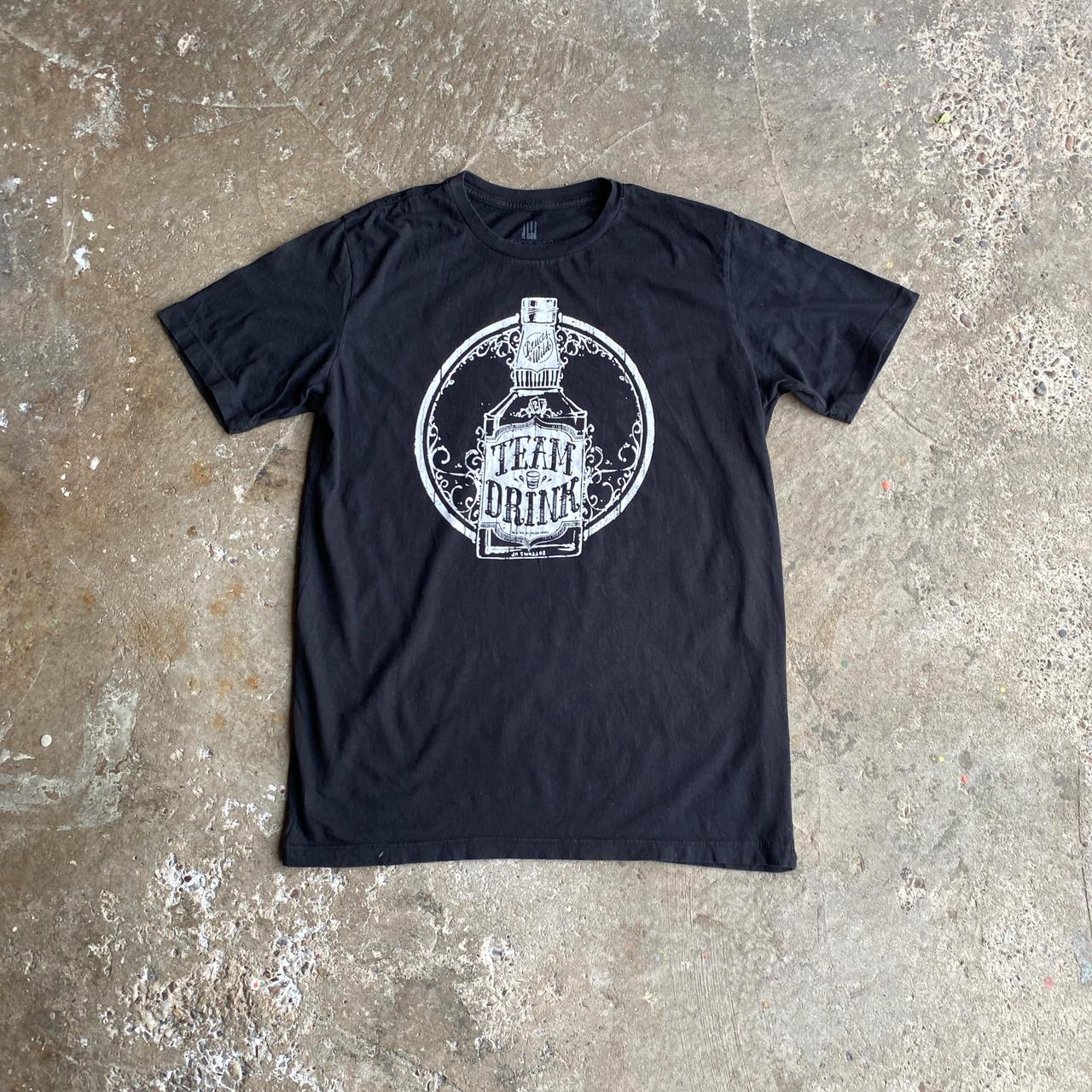 Black ‘Team Drink’ Bar T-Shirt