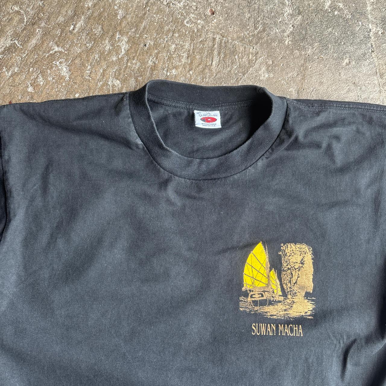 90s Quiksilver ‘Suwan Macha’ graphic t-shirt - XL