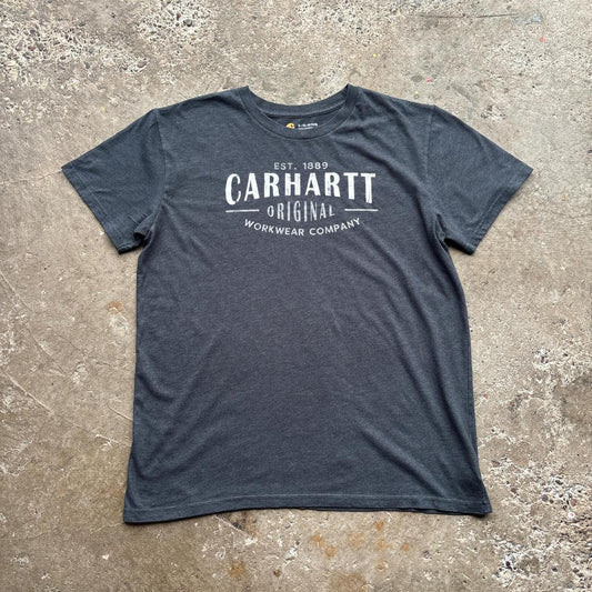 Grey Carhartt graphic tee - XL