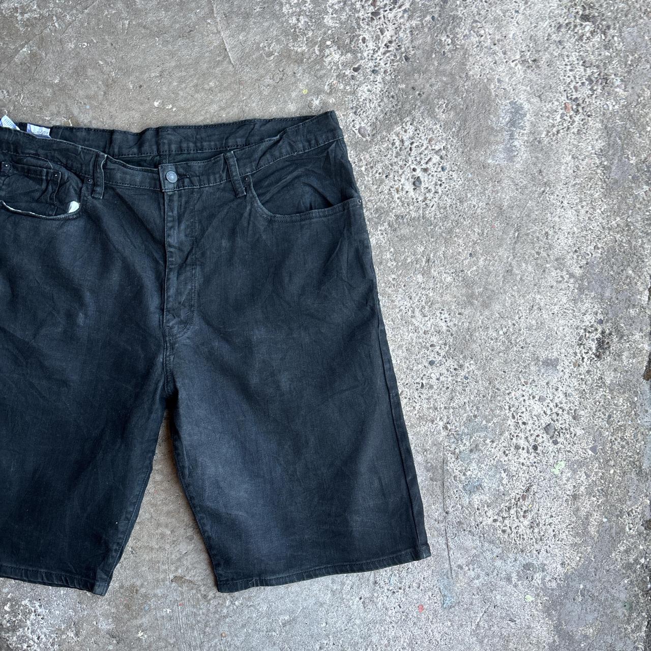 Levi’s 469 Black Jean Shorts (Jorts)