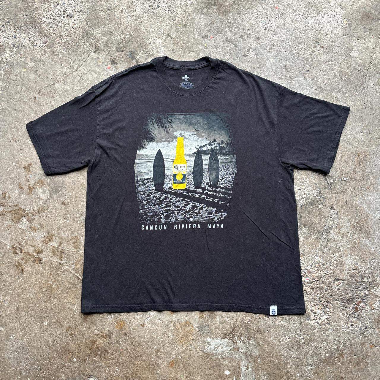 Black Corona Extra graphic t-shirt