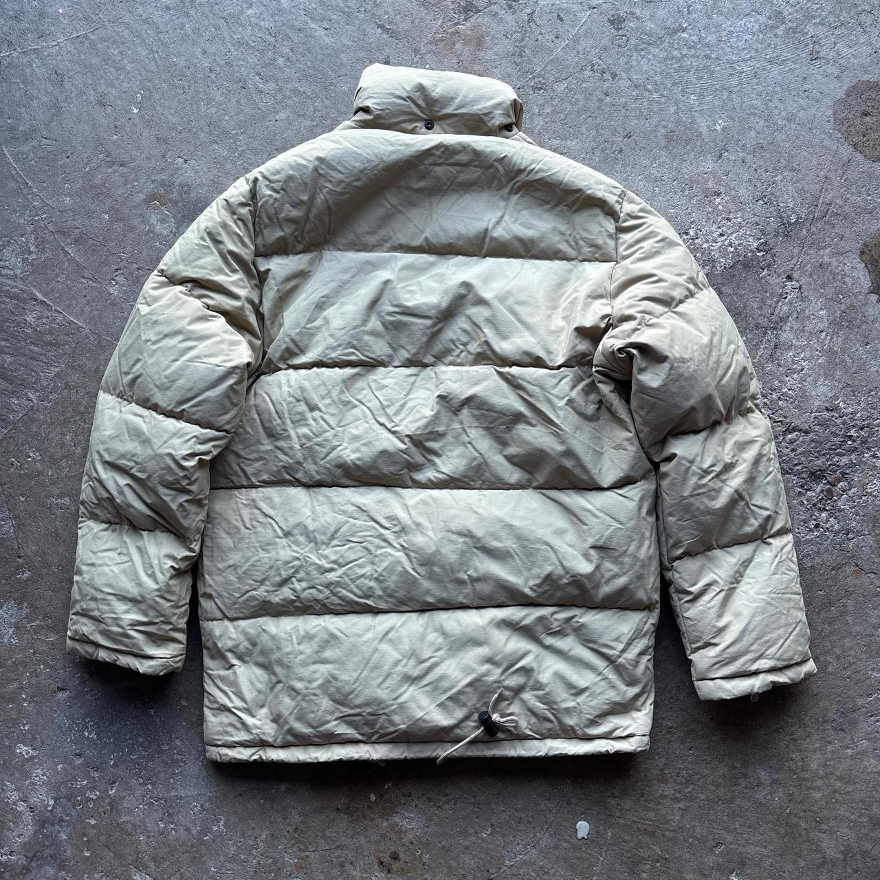 Cream Levi's puffer jacket