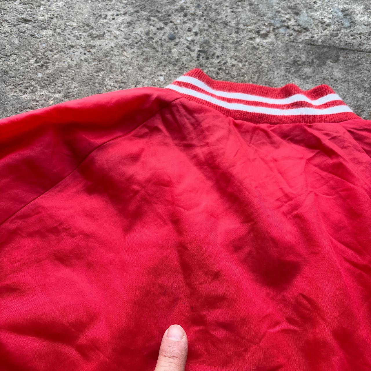 Vintage Red varsity bomber jacket