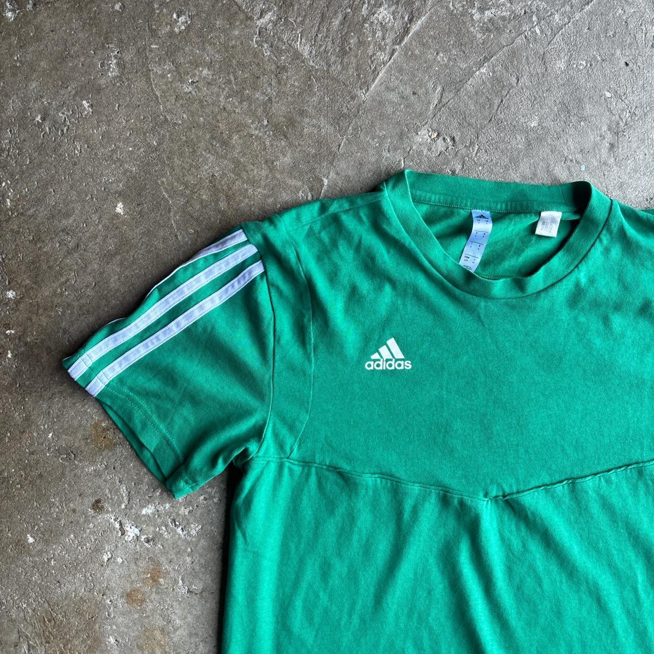 Green Adidas FIFA Back Print T-Shirt