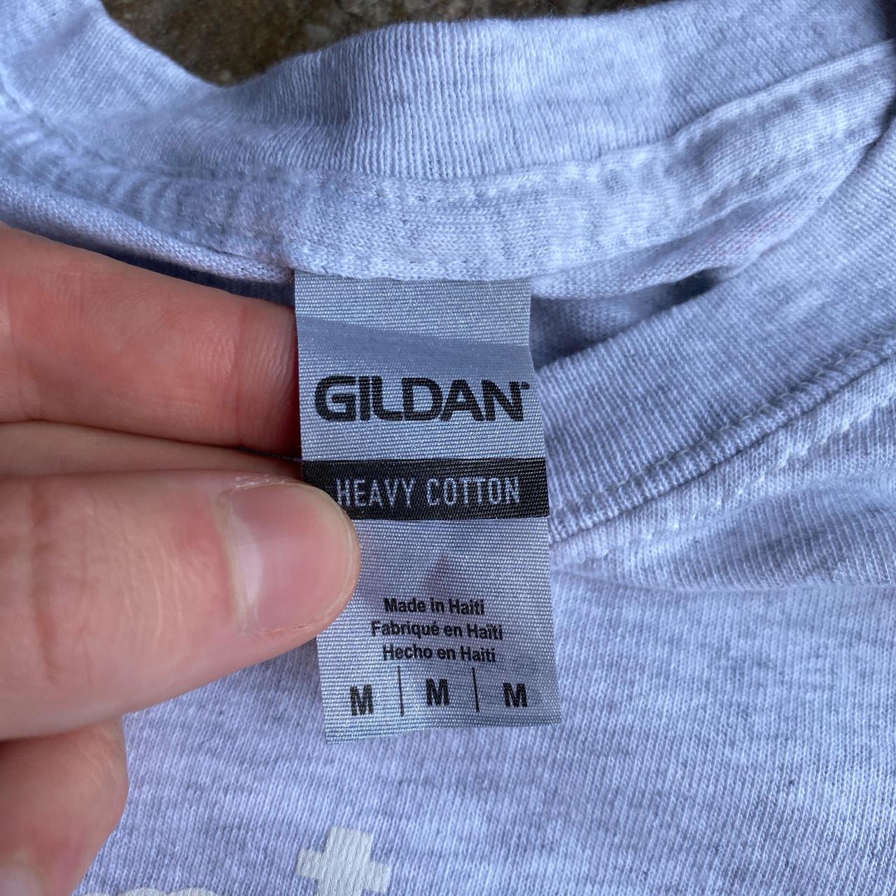 Grey Graphic Corona T-Shirt - M