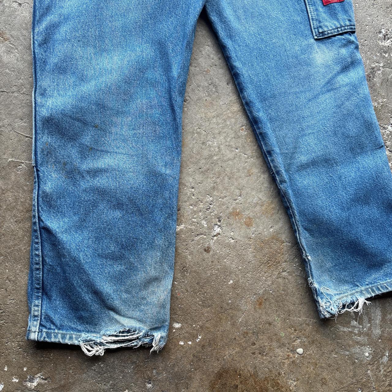 Distressed Dickies Double Knee Jeans - W33