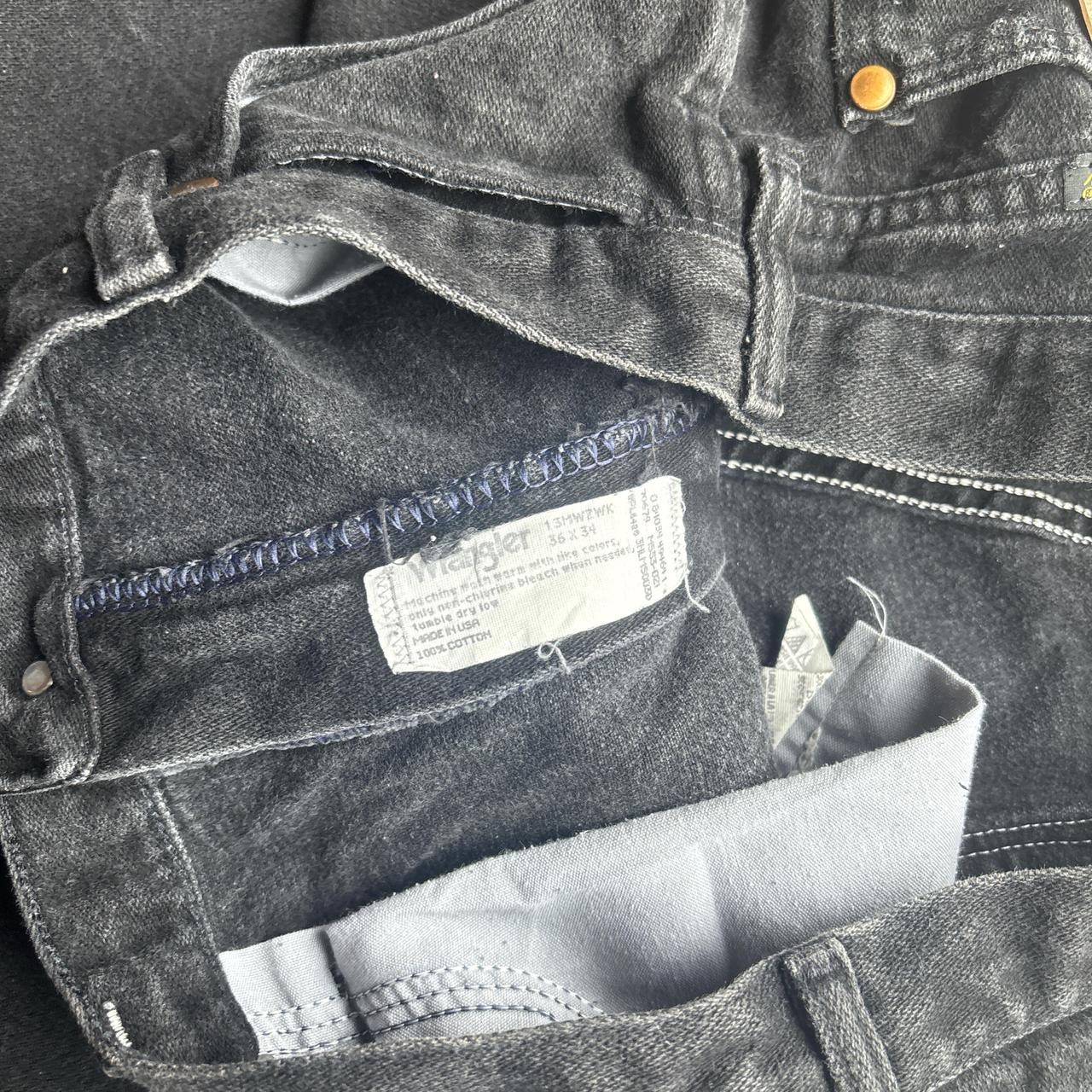 Black Wrangler Jeans - W36