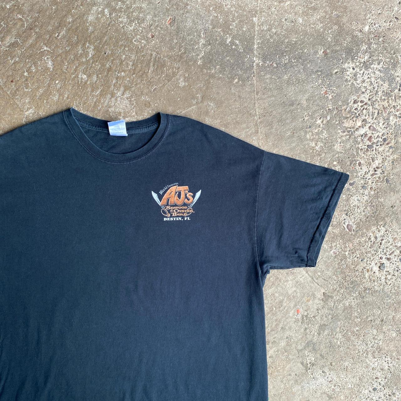 Black Pirate Bar Graphic T-Shirt - XL