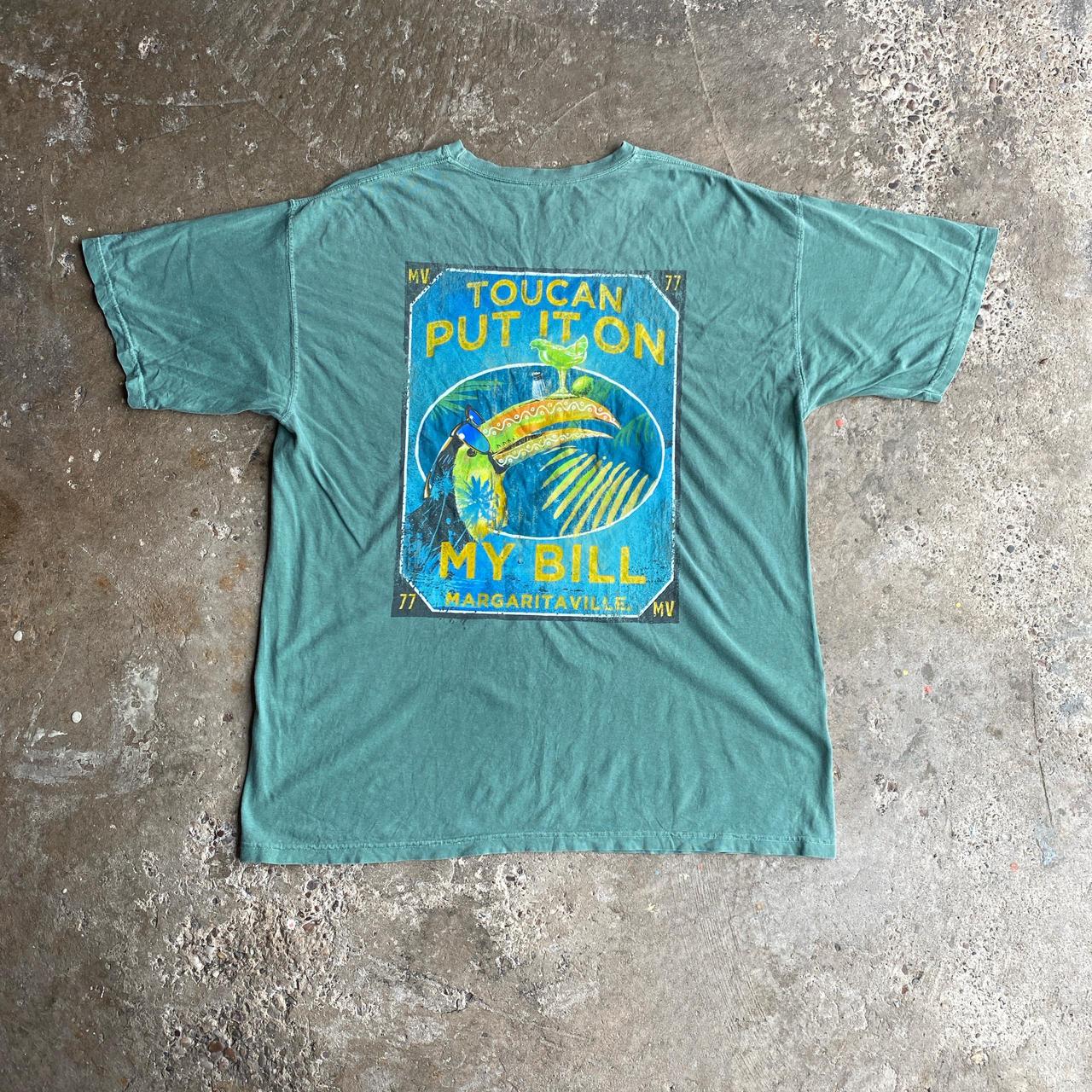 Green Margaritaville Graphic Bar T-Shirt - XL