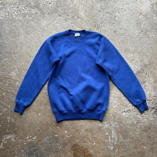 90s Blue Heavyweight Lee sweatshirt - S