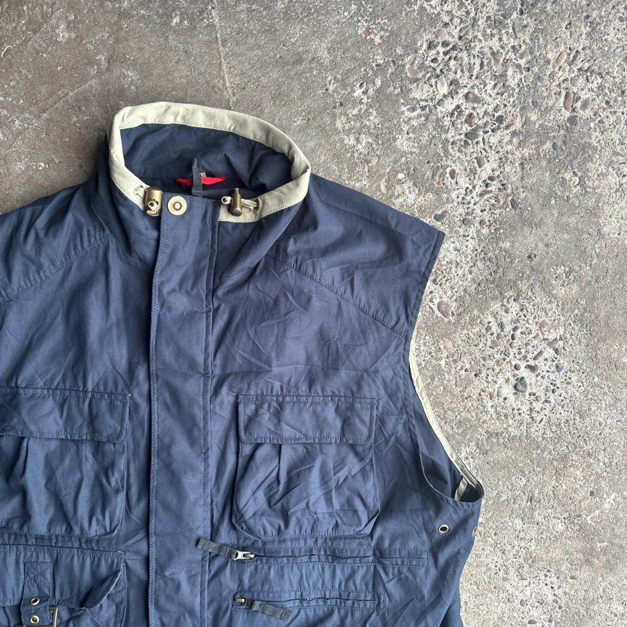 Navy Blue Technical Jacket Vest - XL