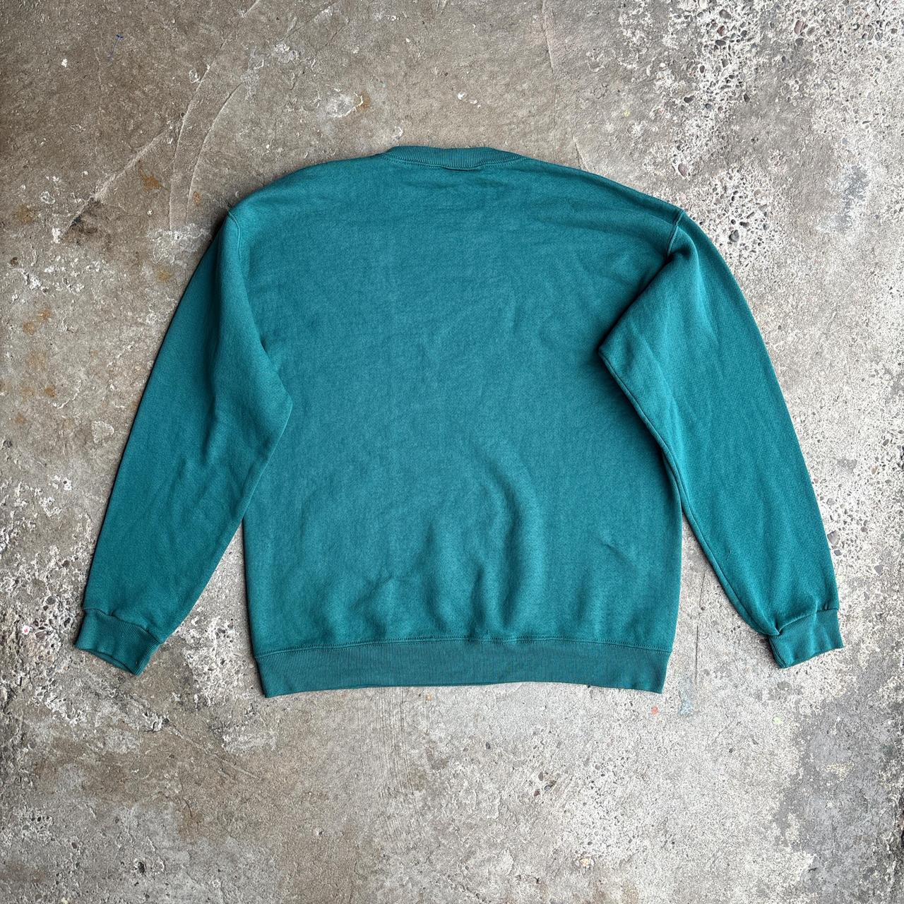 Vintage Green Lee Heavyweight Sweatshirt - L