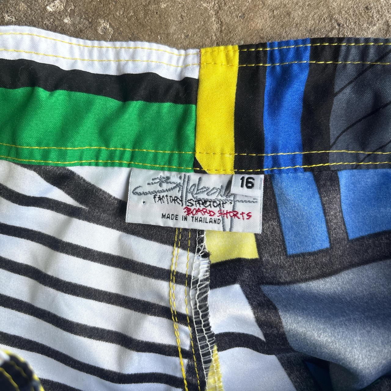 Multi Coloured Billabong Patterned Board Shorts- S