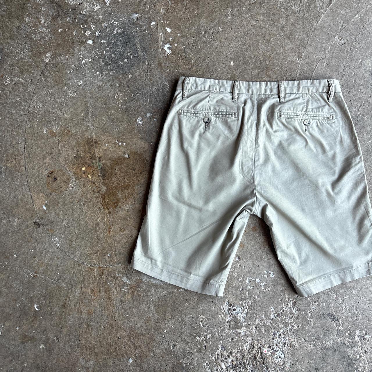 Cream DKNY Chino Shorts