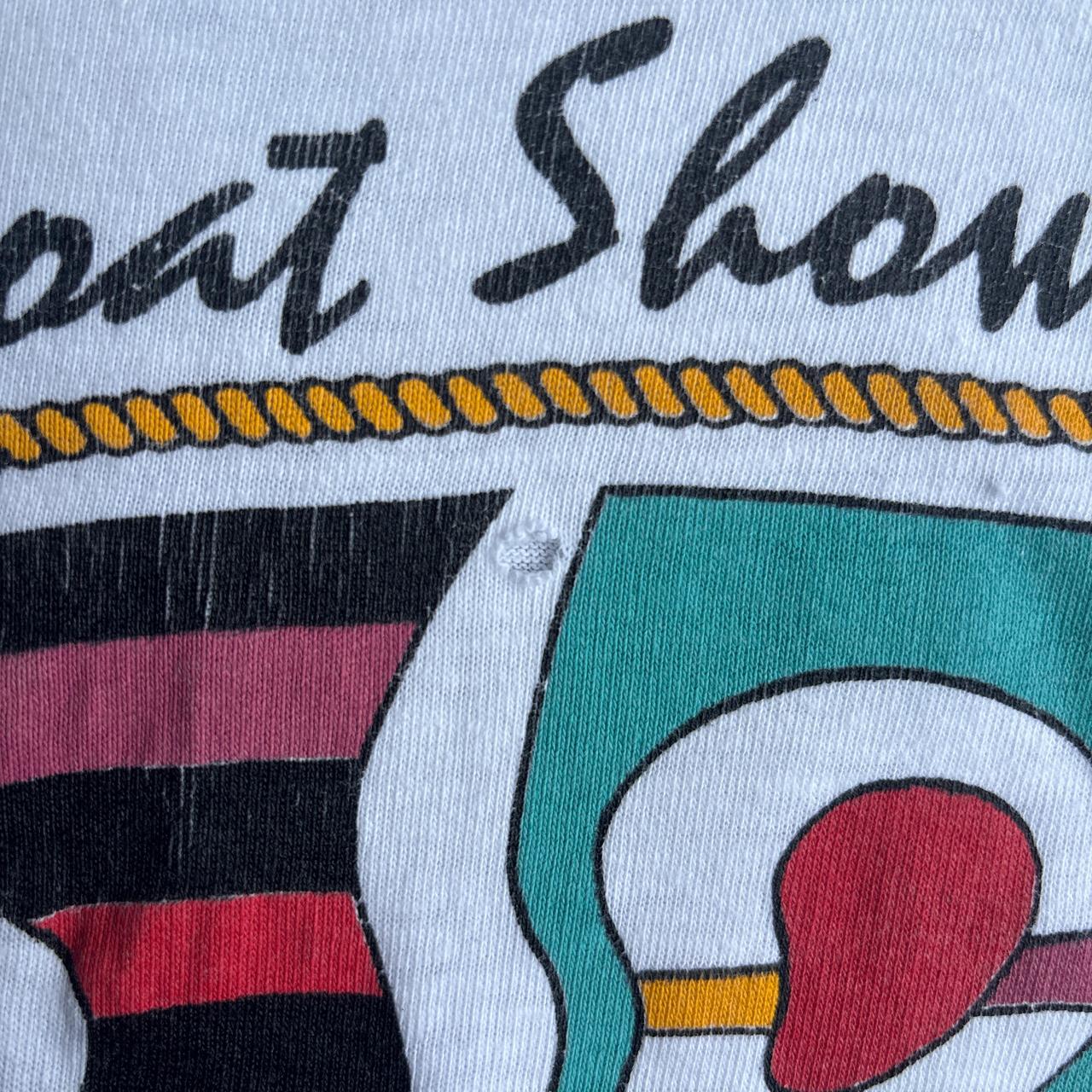 White Vintage ‘Miami Boat Show’ Graphic T-Shirt - M
