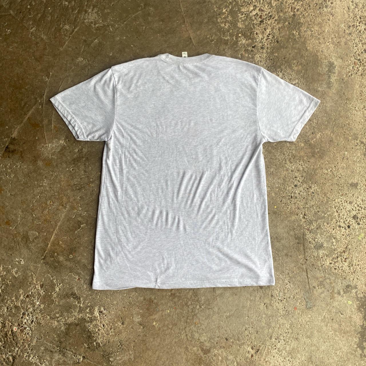 Grey Graphic Whiskey T-Shirt - M