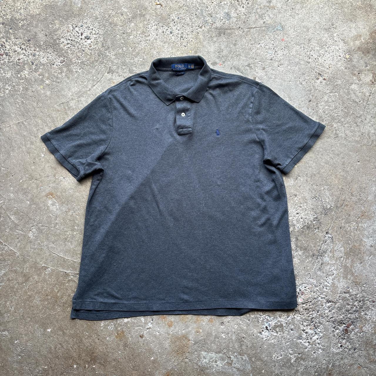 Grey Polo Ralph Lauren polo shirt - XL