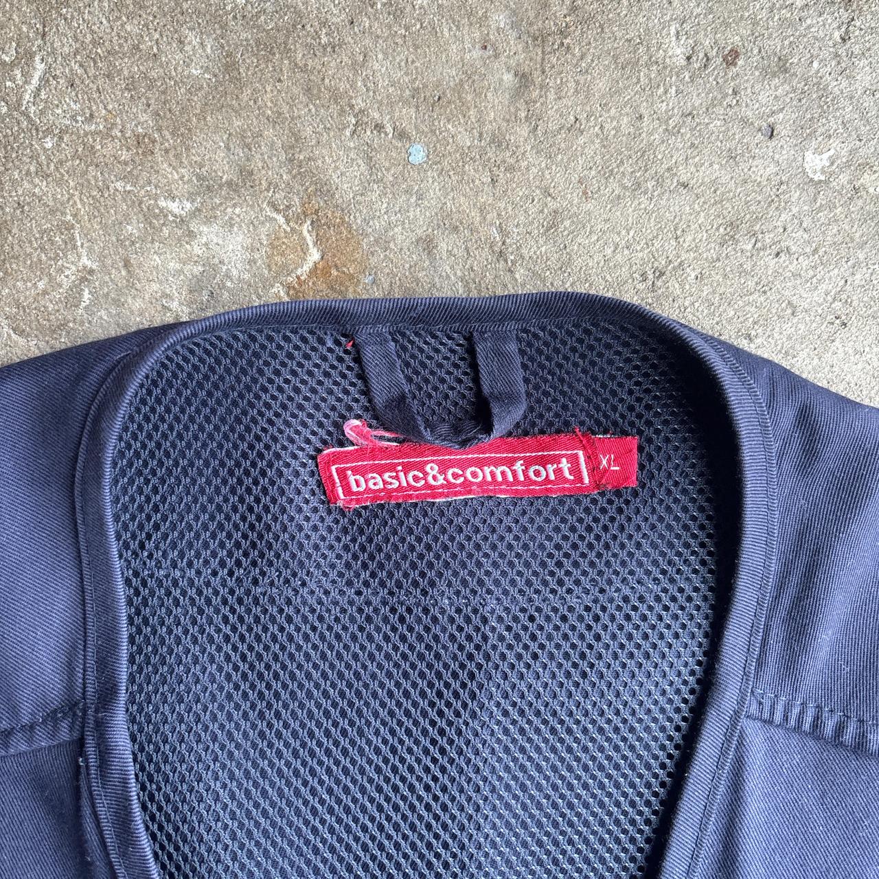 Navy Technical Vest Jacket
