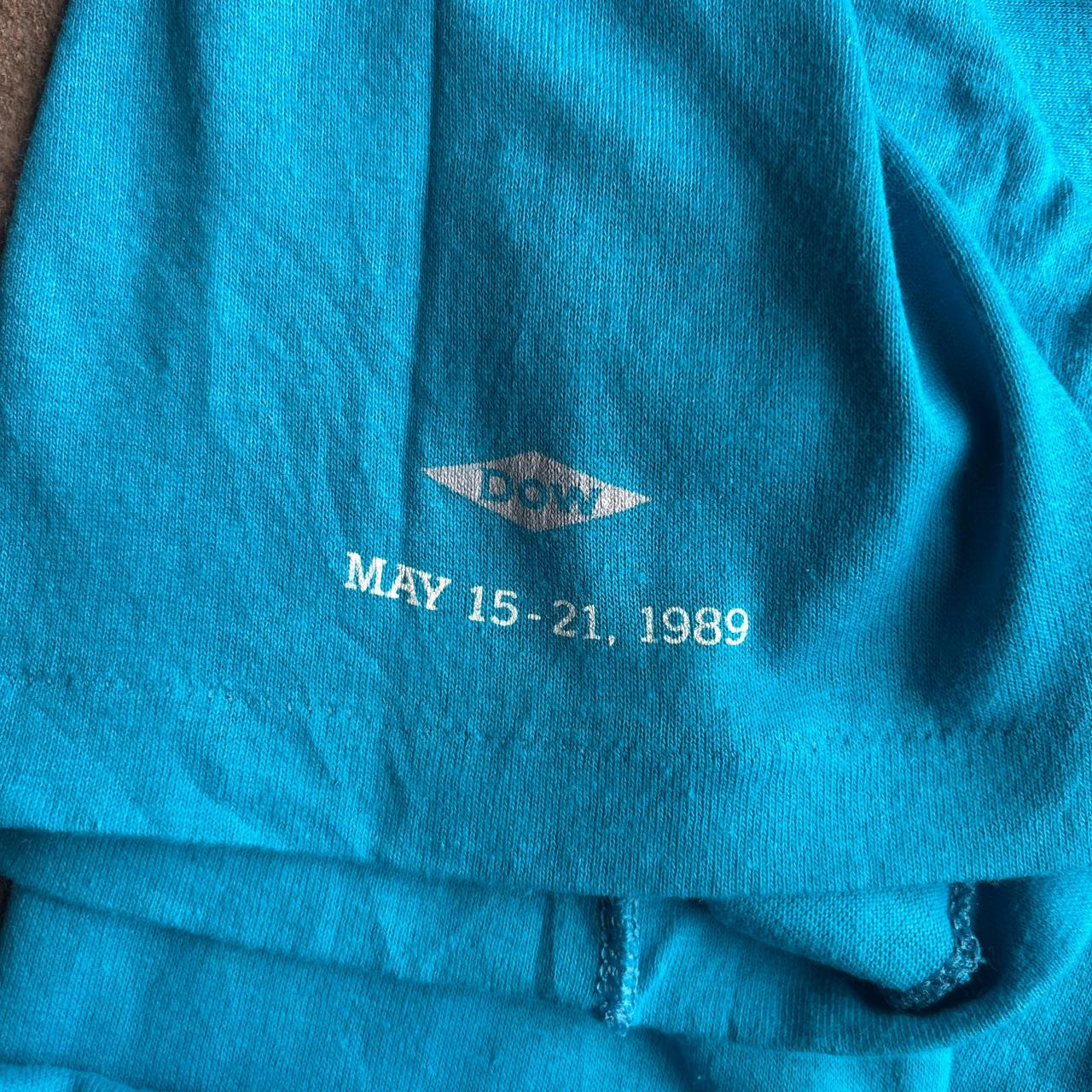 Vintage 89’ Blue Single Stitch Graphic T-Shirt