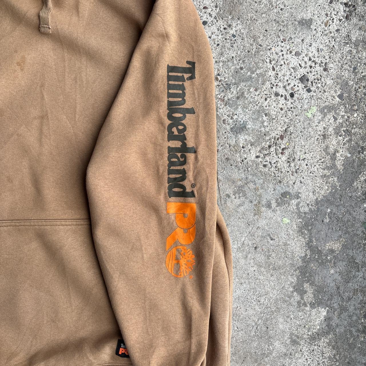 Tan/Brown Timberland Hoodie - XL
