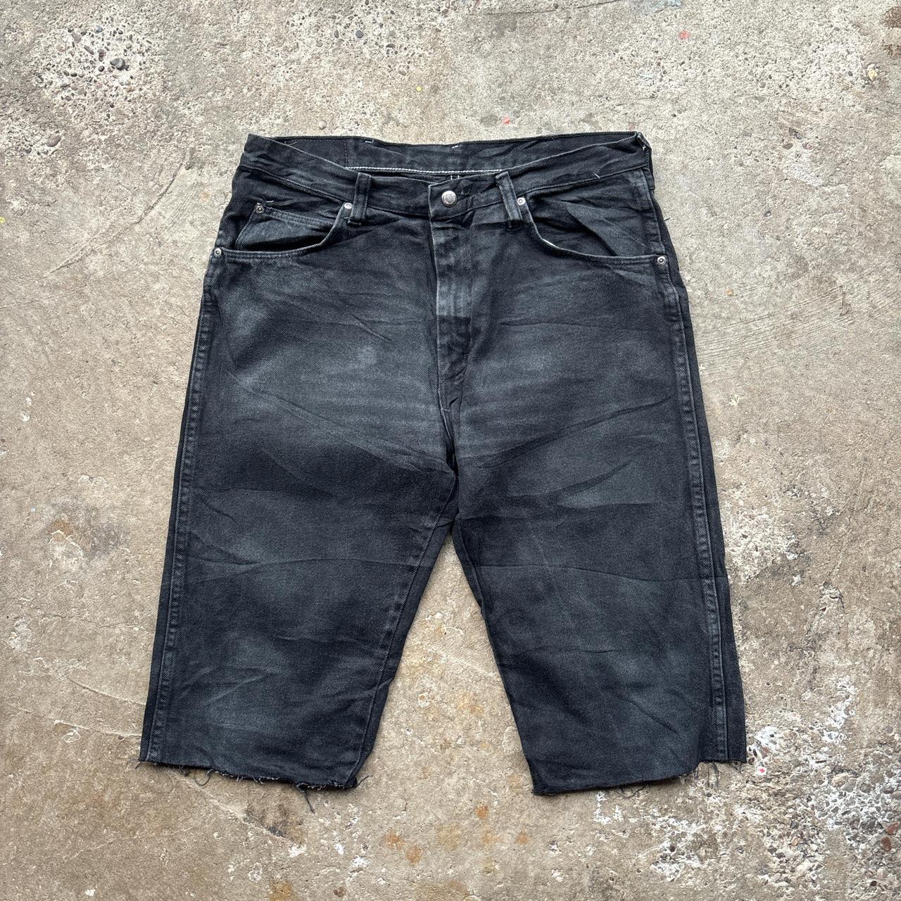 Vintage Black Wrangler Jorts
