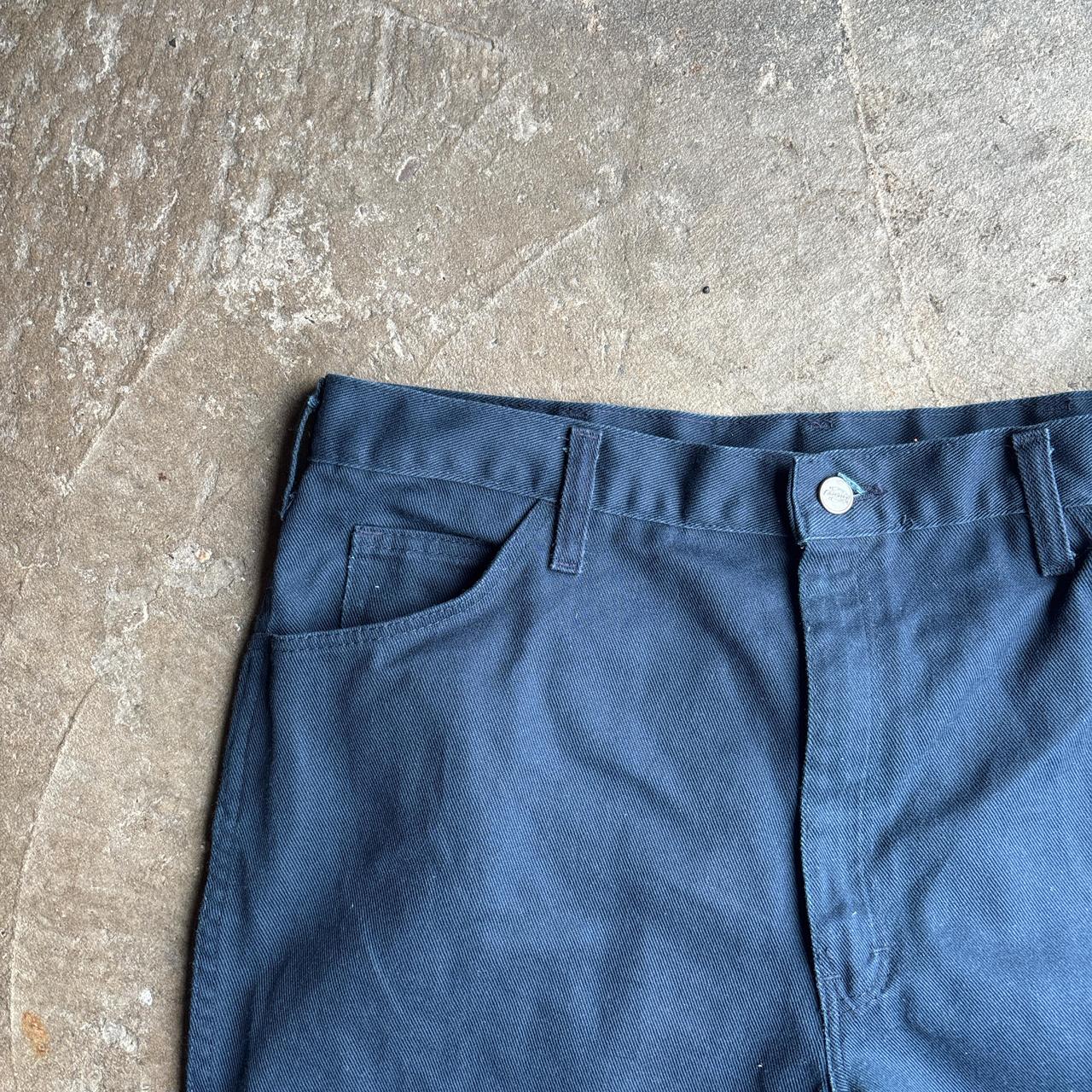 Navy Cotton/Polyester Dickies Trousers