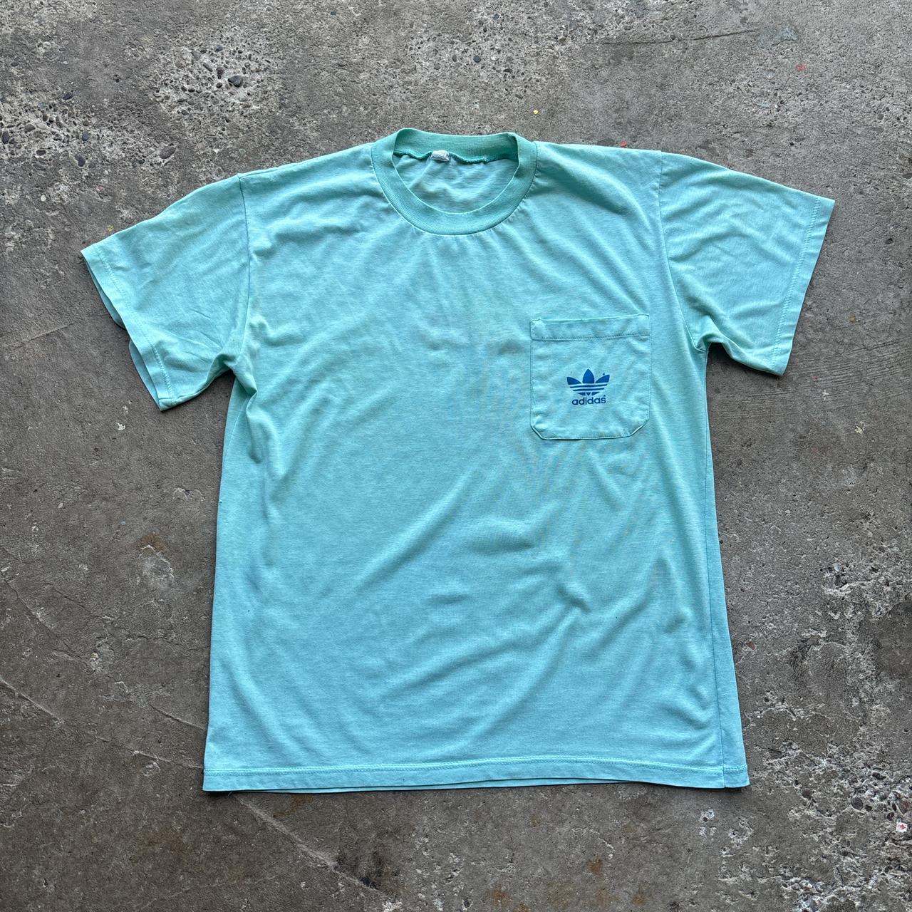 80s Adidas x Walt Disney pocket t-shirt - S
