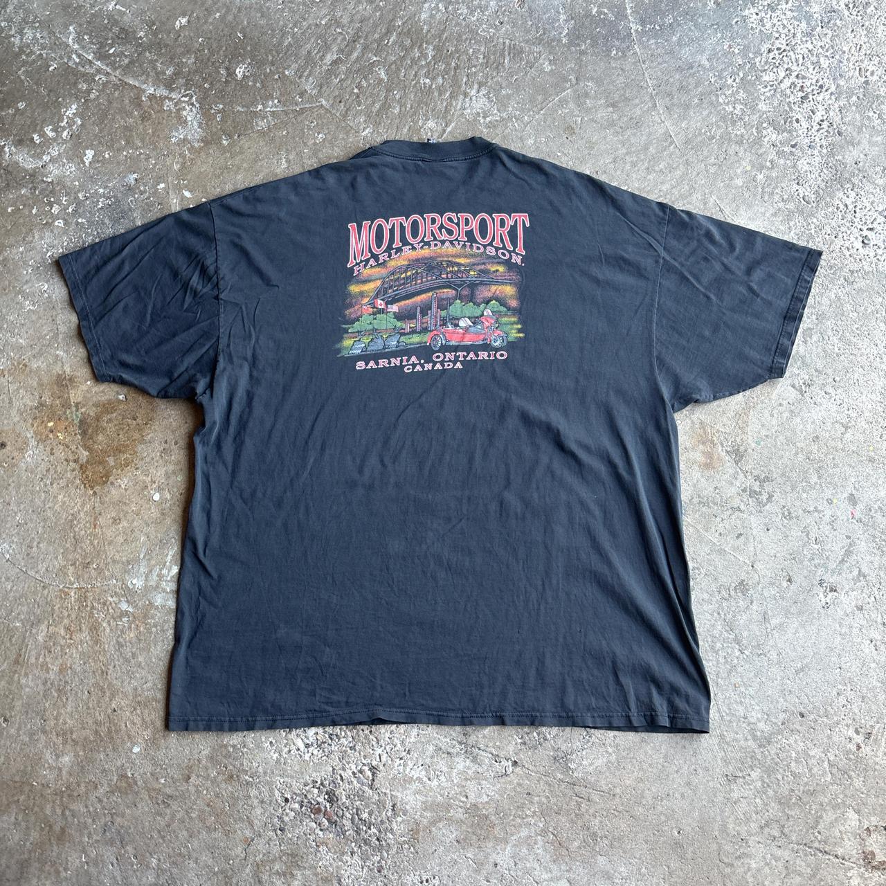 Vintage 90’s Black Harley Davidson Graphic T-Shirt