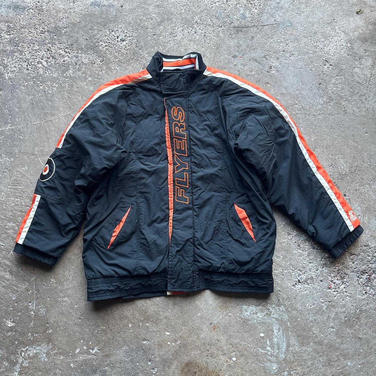 Black Philadelphia Flyers NHL Starter Jacket - M