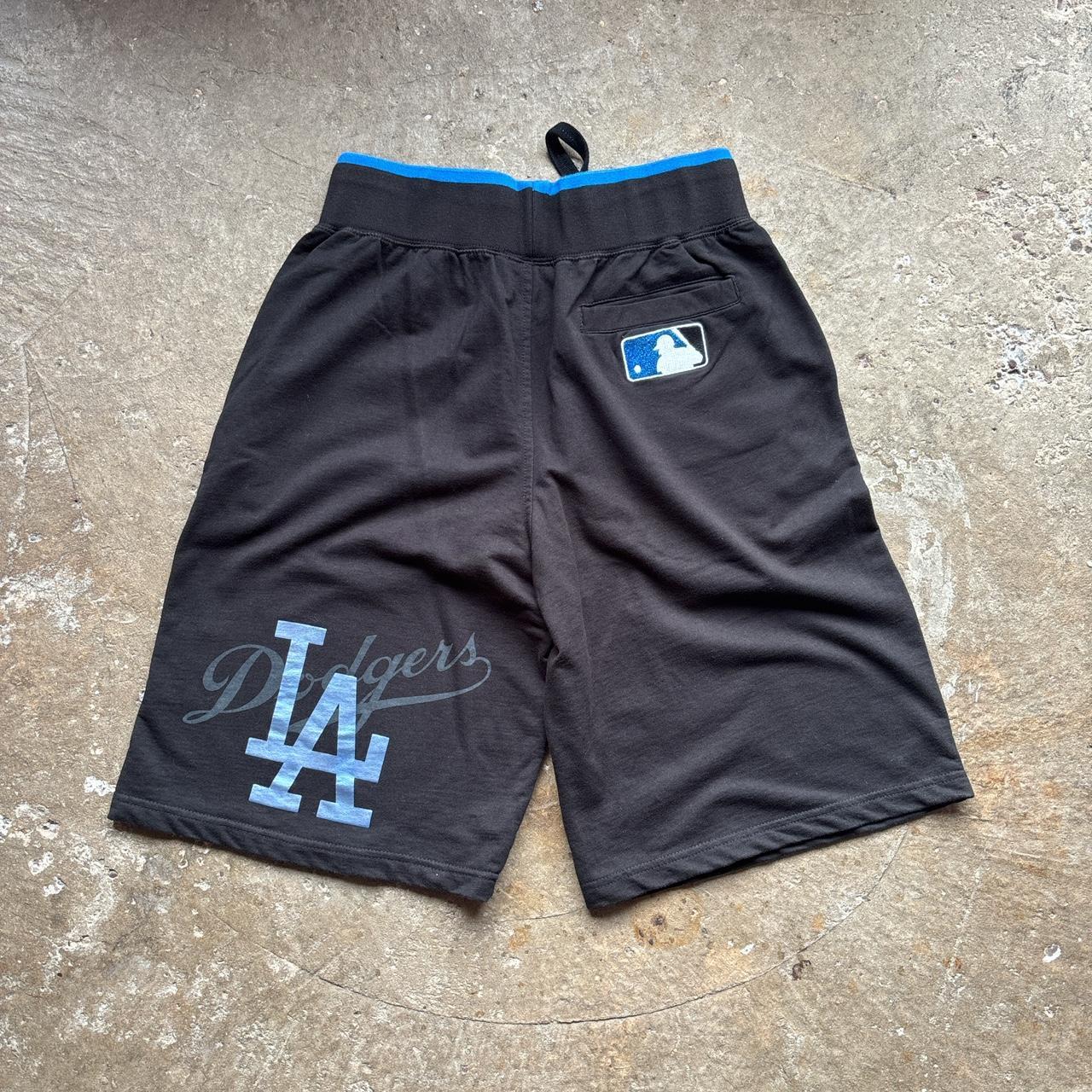 Black Majestic Athletic LA Dodgers shorts