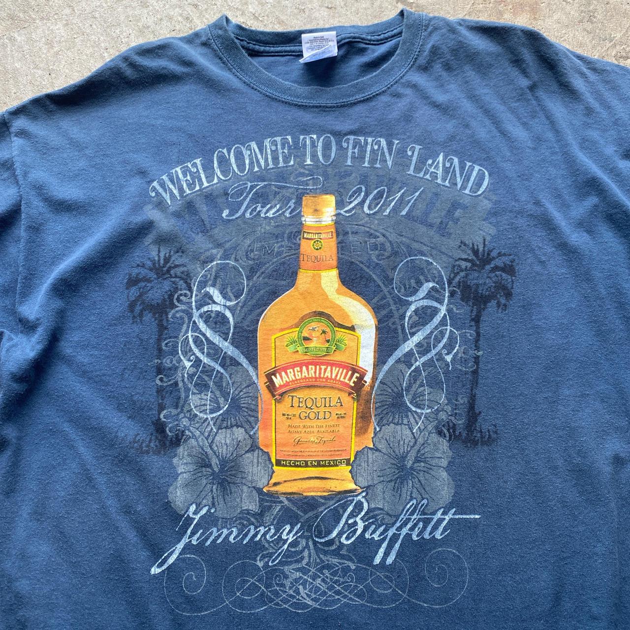 Blue Graphic tee with Margaritaville print - XL