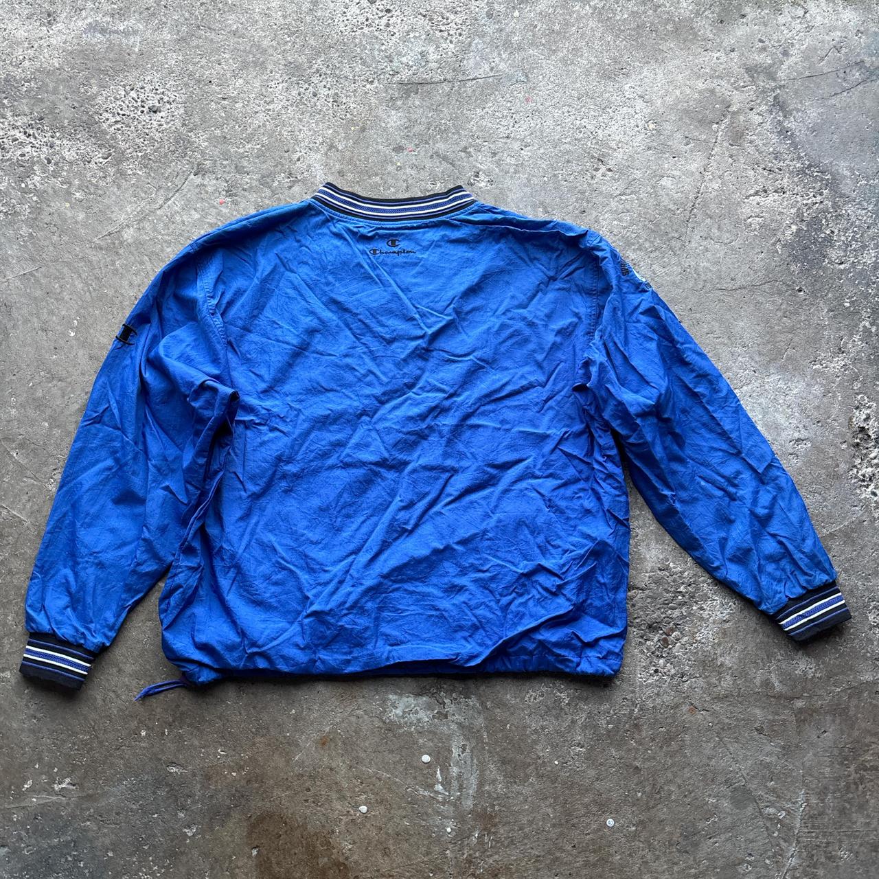 Blue Champion Panthers windbreaker v-neck