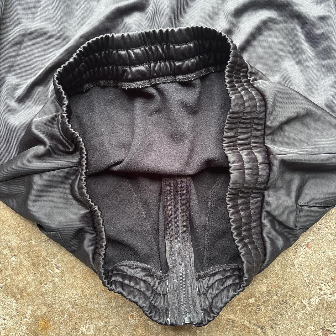 Vintage black, grey and white Donnay track jacket